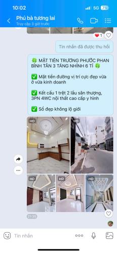 bán nhà nhỉnh 6Tỷ Trương phước Phan, 80m2