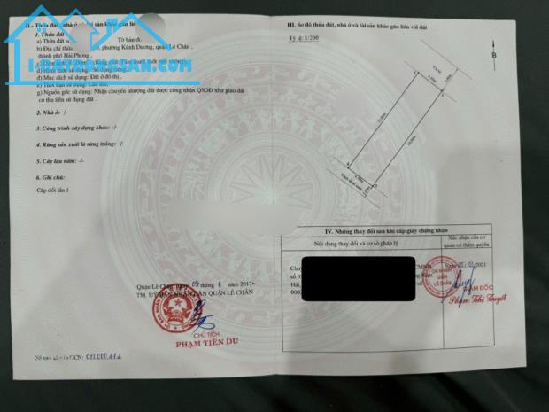 Bán đất mặt đường Trại Lẻ, 81m , ngang 4.5, vỉa hè 5m, Giá 6.99 tỉ vị trí ngã 3 - 2