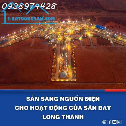 Bán gấp 5 lô liền kề khu trung tâm xã Tân Hiệp - Long Thành - Đồng Nai. 
Tổng Diện tích