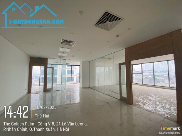 Cho thuê sàn VP 350m2 tòa Golden Plam Lê Văn Lương, Thanh Xuân, Hà Nội vào ngay - 3