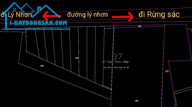 Bán lô đất đẹp mặt tiền lý Nhơn cần giờ HCM. DT: 5049m2 giá 16 tỷ