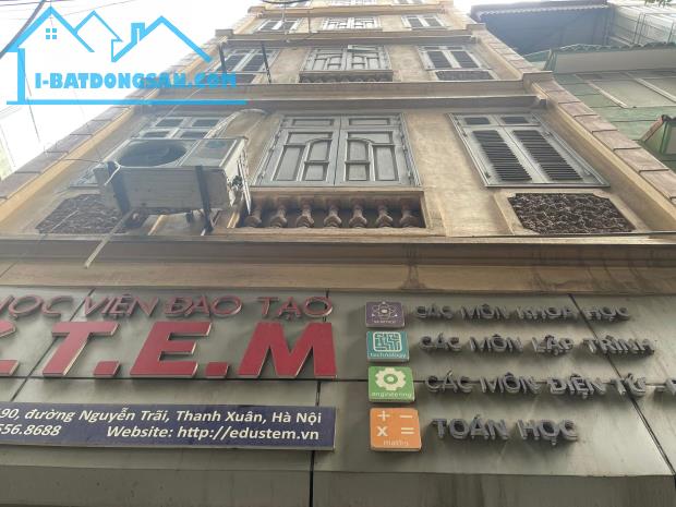 Bán nhà phố Nguyễn Trãi, Thanh Xuân. DT 54m2 x 5 tầng. Lô góc, ô tô đỗ cửa.LH: 0868843139