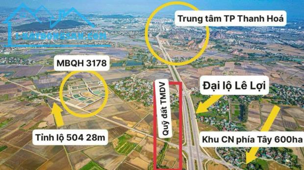 Siêu rẻ, bán lô đất KDT Đông Văn 100m2 bên cạnh KCN 650ha cách đại lộ Lê Lợi chỉ 300m giá