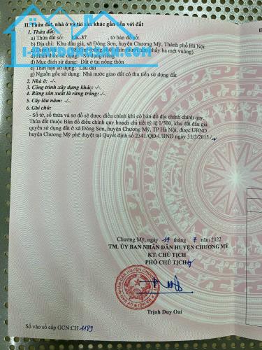 cc gửi bán DT 98,3m đất đấu giá đông sơn bám QL6 giá  nhỉnh tỷ xíu thôi ạ - 2
