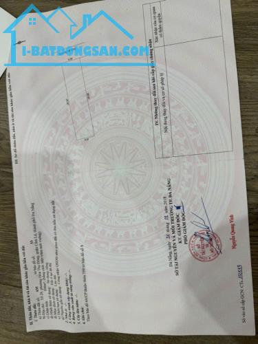 Bán đất sát MT Bình Thái 4, Cẩm Lệ, 100m2 chỉ 2,35 tỷ - 1