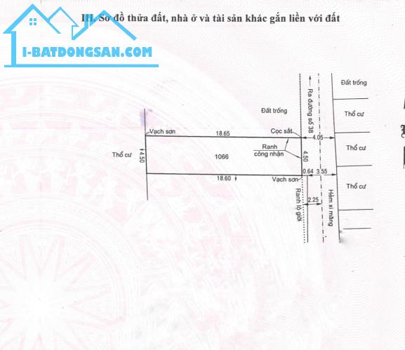 Cần bán đất hẻm xe hơi, gần mặt tiền đường số 38, Hiệp Bình Chánh, Thủ Đức - 3