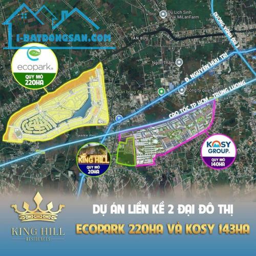 ĐẤT NỀN BẾN LỨC SỔ SẴN CÔNG CHỨNG NGAY HẠ TẦNG HOÀN THIỆN LIỀN KỀ ECOPARK 220HA