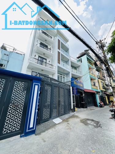 Lê quang định phường 12 nhà bán 6 tầng ngang lớn 4,6m có thang máy hẻm xe hơi ngủ nhà - 4