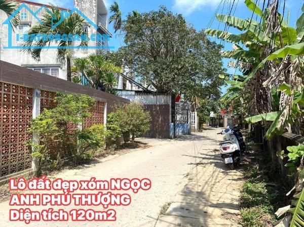 BÁN LÔ ĐẤT 2 MẶT TIỀN NGỌC ANH PHƯỜNG PHÚ THƯỢNG QUẬN THUẬN HOÁ TP HUẾ   Diện tích 120m2