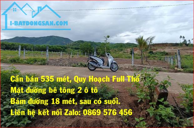 CẦN BÁN LÔ ĐẤT VƯỜN SÁT CỤM CÔNG NGHIỆP SÔNG CẦU, KHÁNH VĨNH, KHÁNH HOÀ