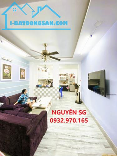 3 TẦNG MỚI ĐẸP - DT 84 M2 (4 x 21) - NGUYỄN VĂN NGHI - NGAY CHỢ GÒ VẤP. - 1