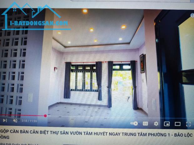 CẦN BÁN BIỆT THỰ SÂN VƯỜN ĐẸP - GIÁ TỐT - Vị Trí Đắc Địa Tại Phường 1, TP Bảo Lộc, Lâm - 4