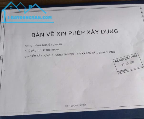 NHÀ ĐẸP - GIÁ TỐT - Chính Chủ Bán Nhà 2 Mặt Tiền Đường 012, KP3, Tân Định, Bến Cát, Bình - 3