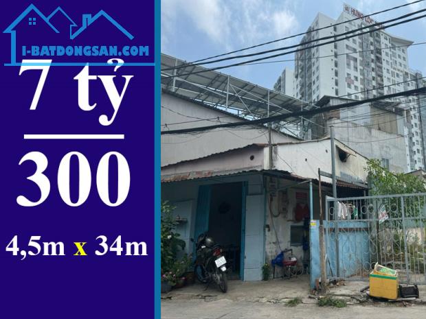 BÁN NHÀ CẤP 4, HẺM XE TẢI, ĐƯỜNG ĐÀO SƯ TÍCH, HUYỆN NHÀ BÈ - GIÁ 7,3 TỶ