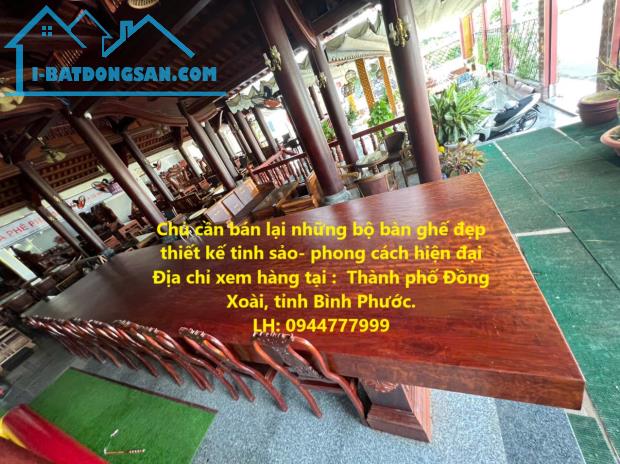 Chủ cần bán lại những bộ bàn ghế đẹp thiết kế tinh sảo- phong cách hiện đại