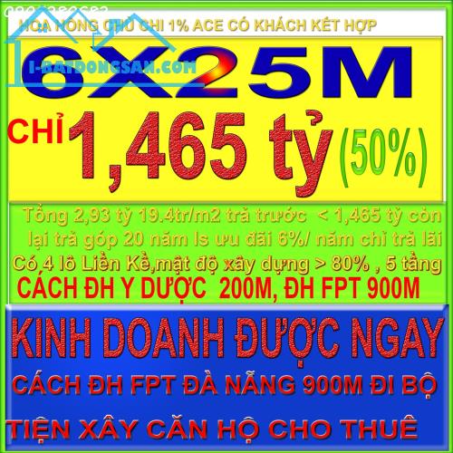 BÁN NHÀ XƯỞNG CHỈ 1,465 tỷ (50%) sở hữu ngay (6x25.2m) 19.4 TR/M2 - 4