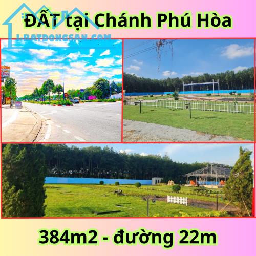 Quá Rẻ, Đất tại Chánh Phú Hòa, đường nhựa 22m, diện tích gần 400m2