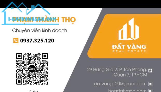 BÁN GẤP – NHÀ HẺM NGUYỄN THỊ THẬP, PHƯỜNG BÌNH THUẬN, QUẬN 7