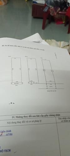 Bán nhà 3 tầng MT đường Trần Cao Vân, đoạn gần lê Độ , Dt 104m2 ngang 5,4m nở hậu