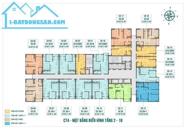Bán Nhà Ở Xã Hội Quang Châu ( Vaga Home ) Studio 40m2, 1N+ Và 2 Ngủ 63m2. - 4