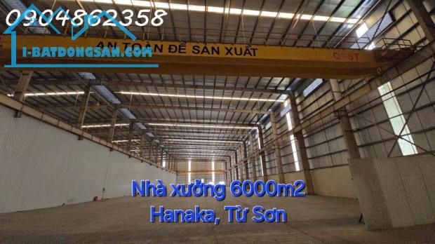 KHO XƯỞNG CHO THUÊ TẠI VỊ TRÍ ĐẮC ĐỊA – TỪ SƠN, BẮC NINH 
北宁工业4800, 5760, 6000, - 2