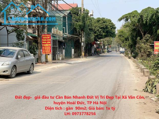 Đất đẹp-  giá đầu tư Cần Bán Nhanh Đất Vị Trí Đẹp Tại huyện Hoài Đức, TP Hà Nội