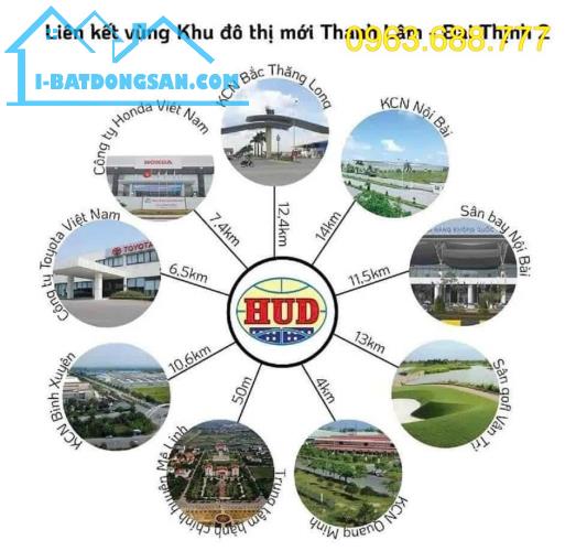 Bán BT,LK HUD Mê Linh, Giá gốc đầu tư,kinh doanh,5x triệu/m