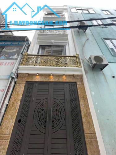 NHÀ ĐẸP MẶT NGÕ Ô TÔ ĐỖ CỬA PHỐ LĨNH NAM 5 TẦNG GIÁ NHỈNH 6 TỶ - 1