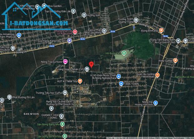 Bán 81,9m² Đất Tại Xã Hoà Đông, Krông Pắc – Cạnh Làng Doanh Nhân Cvg – Giá 5 Triệu/m² - 2