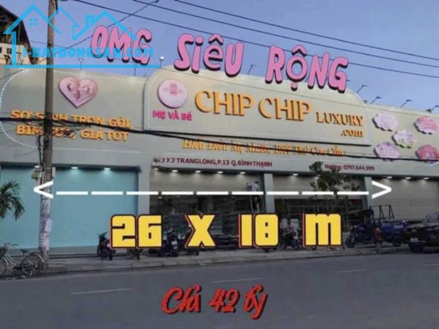 Bán nhà mặt tiền nơ trang long, Bình Thạnh.