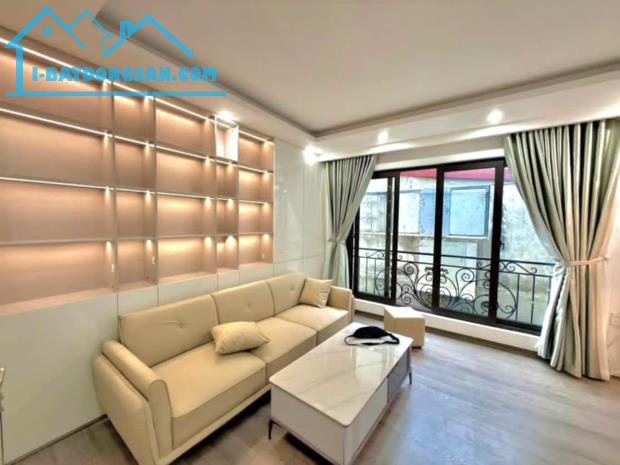 BÁN GẤP HOÀNG HOA THÁM TT BA ĐÌNH MỚI ĐẸP THANG MÁY FULL NỘI THẤT 35M X 6 TẦNG 8 TỶ 4 - 1