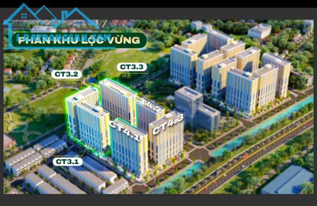 Bán căn góc 3 ngủ tầng đẹp tòa thương mại CT3.3 Evergreen Bắc Giang.