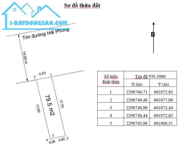 Bán đất Hoà Nghĩa - Dương Kinh - Hải Phòng