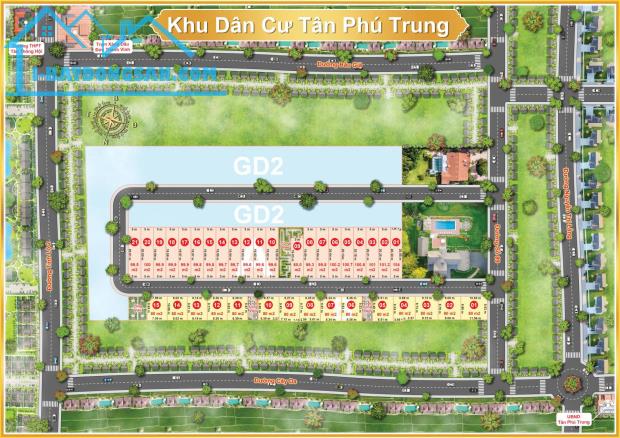 KDC Tân Phú Trung - Đất nền Củ Chi CÔNG TY TNHH ĐẦU TƯ GIA HƯNG LAND