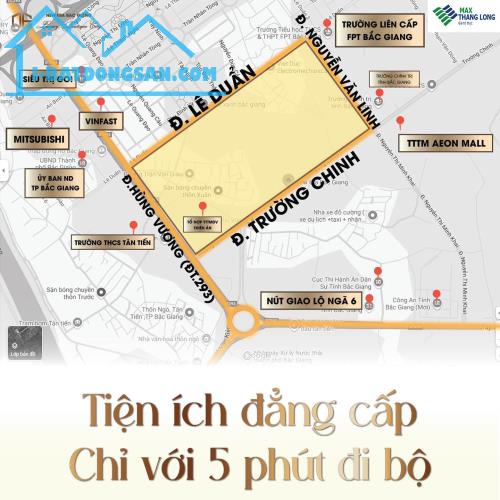 Bán Căn Liền kề 47 Nguyễn Văn Linh Diện tích 133m2 Dự Án Diamond Paragon Bắc Giang