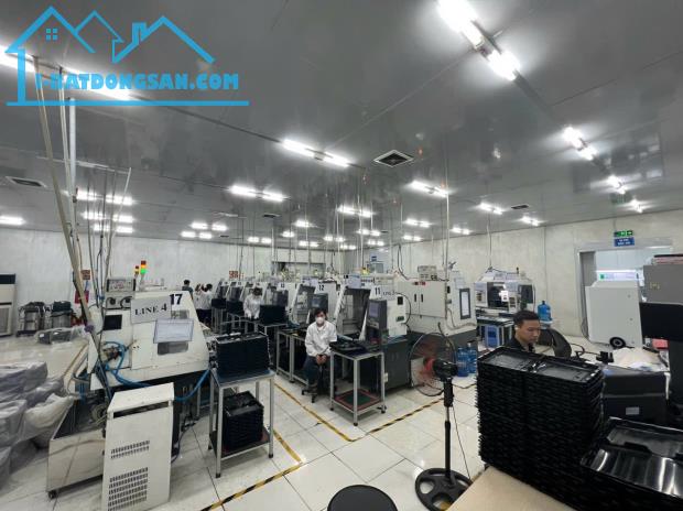 Bán nhà xưởng diện tích 3.000m2 trong khu công nghiệp Vân Trung