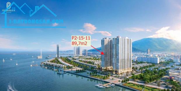 CĂN SIÊU PHẨM 2 PHÒNG NGỦ ĐỈNH NHẤT DỰ ÁN PENINSULA DA NANG- THANH TOÁN 50%- CHIẾT KHẤU 11