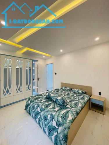 ♣ Cho Thuê nhà kề MT Hàn Mặc Tử, 50m2, 3 tầng mới, 3PN, full nội thất, Ô tô đậu cạnh nhà, - 2