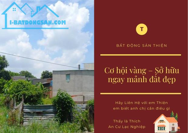 Đất Bán Diện Tích Lớn 145m2, Không Quy Hoạch, Lộ Giới, Hiệp Thành Quận 12, Chưa Tới 3 tỷ