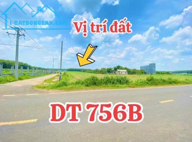 Bán góc 2MT đường 22m(20x50=1.040m2)400m2 thổ, sát bên KCN, 1km tới trường chợ bán 96TRIỆU - 3