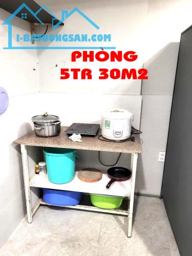 PHÒNG TRỌ TÂN BÌNH -SẠCH SẼ -GIÁ RẺ CHỈ TỪ 5TR DIỆN TÍCH 30M2 - 2