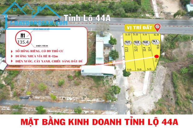 Bán đất mặt tiền đường 44A giá tốt