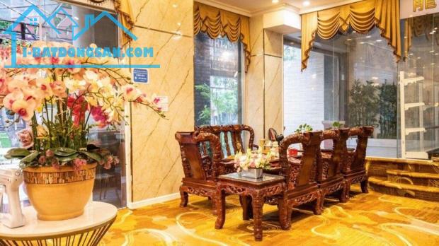 Khách Sạn 7 Tầng Siêu VIP Khu Tên Lửa đối diện công viên có Hầm, Có Thang Máy Cao Cấp. Thu - 1