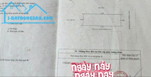 Bán nhà mặt đường Vĩnh Tiến, 72m 3.5 tầng, độc lập, lô góc, Giá 6 tỉ cực hiếm - 3