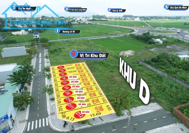 bán đất nền đẹp tại xã Tam An  huyện Long Đất