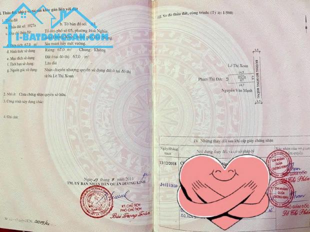 Bán đất Hoà Nghĩa - Dương Kinh - Hải Phòng