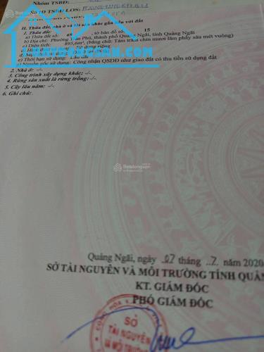 Bán đất mặt tiền đường Hai bà Trưng, thành phố Quảng Ngãi - 2