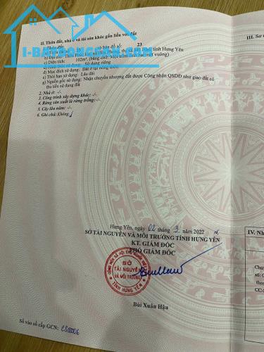 PHÚC LAI, HOA PHONG, MỸ HÀO, HƯNG YÊN – GẦN KHU CÔNG NGHIỆP, TIỀM NĂNG TĂNG GIÁ! - 1