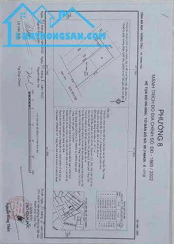 CHÍNH CHỦ CẦN BÁN ĐẤT TẶNG NHÀ CẤP 4 TẠI PHƯỜNG 8 - TP.VŨNG TÀU - BÀ RỊA VŨNG TÀU. - 2