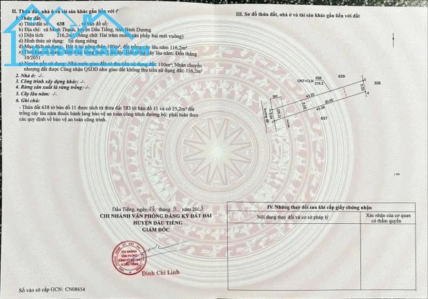 Đất bình dương 5x40m có 100m2 thổ cư đường 12m dân cư đông đúc giá 330 triệu